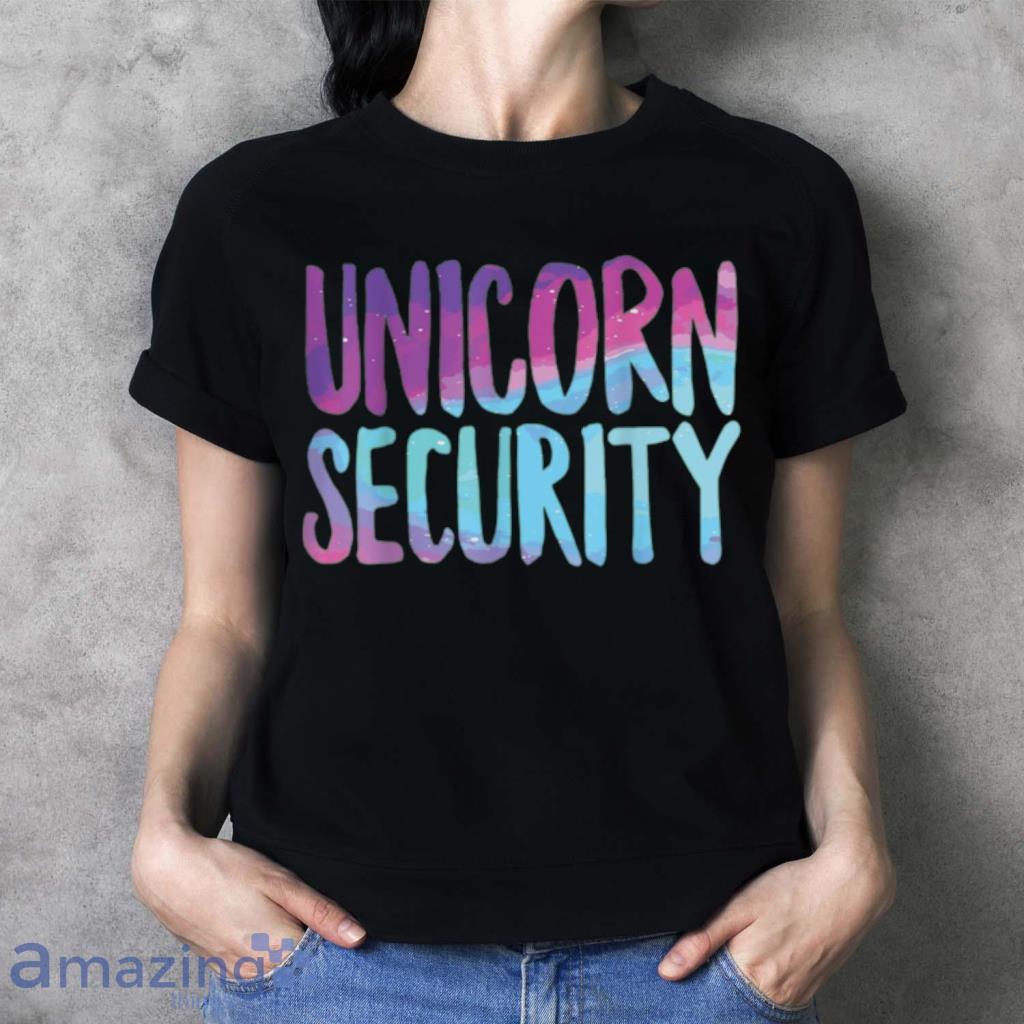 Adult Unicorn Halloween Costume Unicorn Security Shirt image Adult Unicorn Halloween Costume Unicorn Security Shirt Product Photo 3