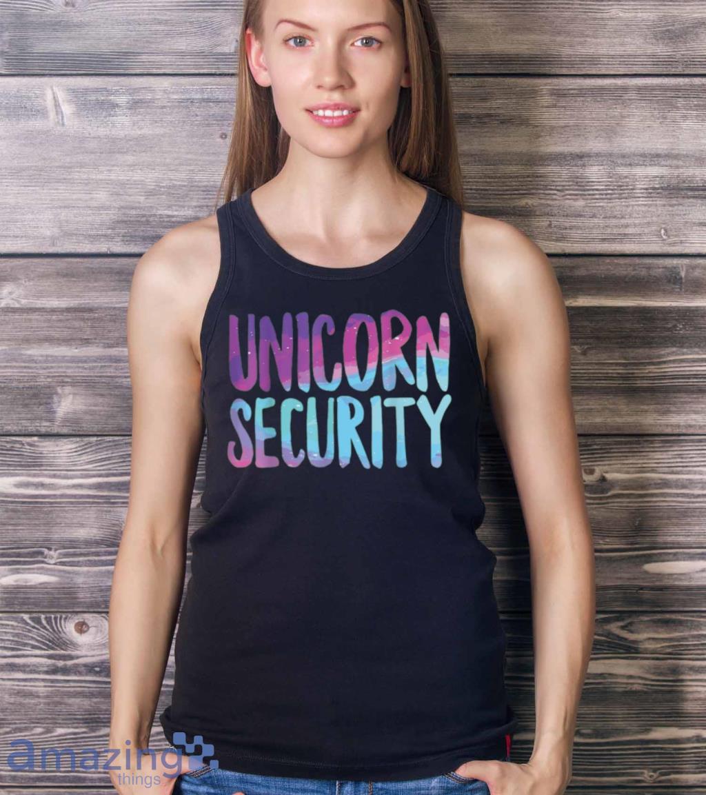 Adult Unicorn Halloween Costume Unicorn Security Shirt image Adult Unicorn Halloween Costume Unicorn Security Shirt Product Photo 4
