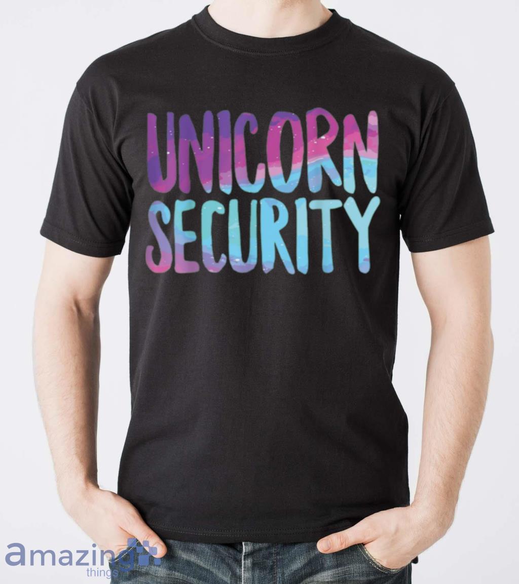 Adult Unicorn Halloween Costume Unicorn Security Shirt image Adult Unicorn Halloween Costume Unicorn Security Shirt Product Photo 5