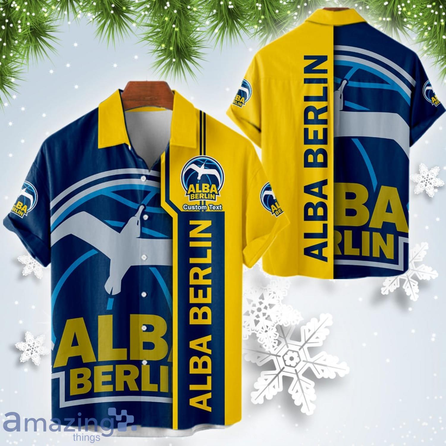Alba Berlin Short Sleeve Hawaiian Shirt Custom Name For Fans Product Photo 1