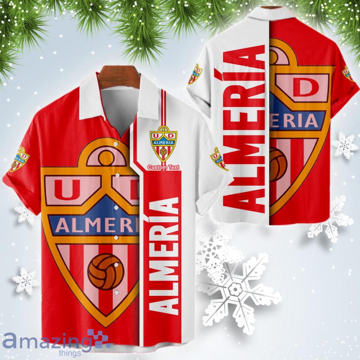 Almeria Short Sleeve Hawaiian Shirt Custom Name For Fans Product Photo 1