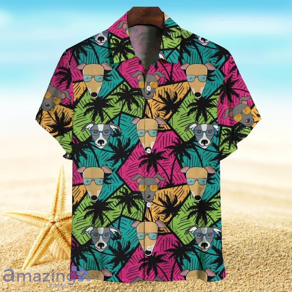 Aloha Hawaiian Greyhound Shirt Gift For Dog Lovers Product Photo 1