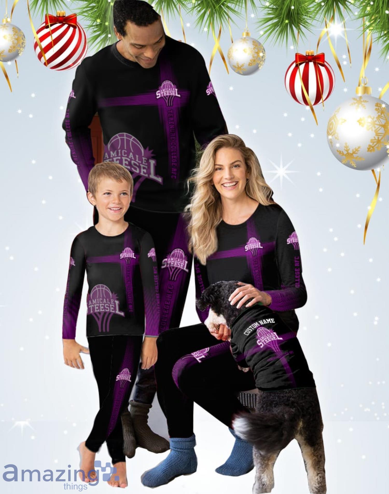 Amicale Steesel Custom Name Pajamas Set Best Gift For Family Product Photo 1 Amicale Steesel Custom Name Pajamas Set Best Gift For Family Product Photo 1