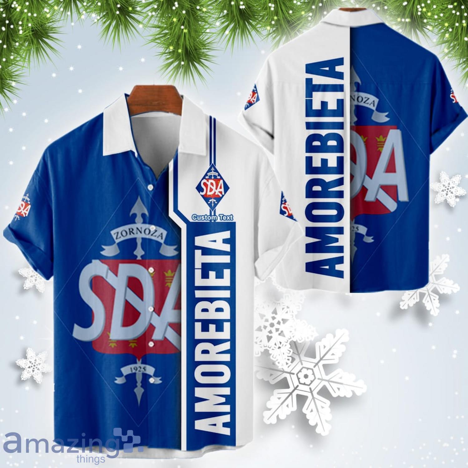 Amorebieta Short Sleeve Hawaiian Shirt Custom Name For Fans Product Photo 1