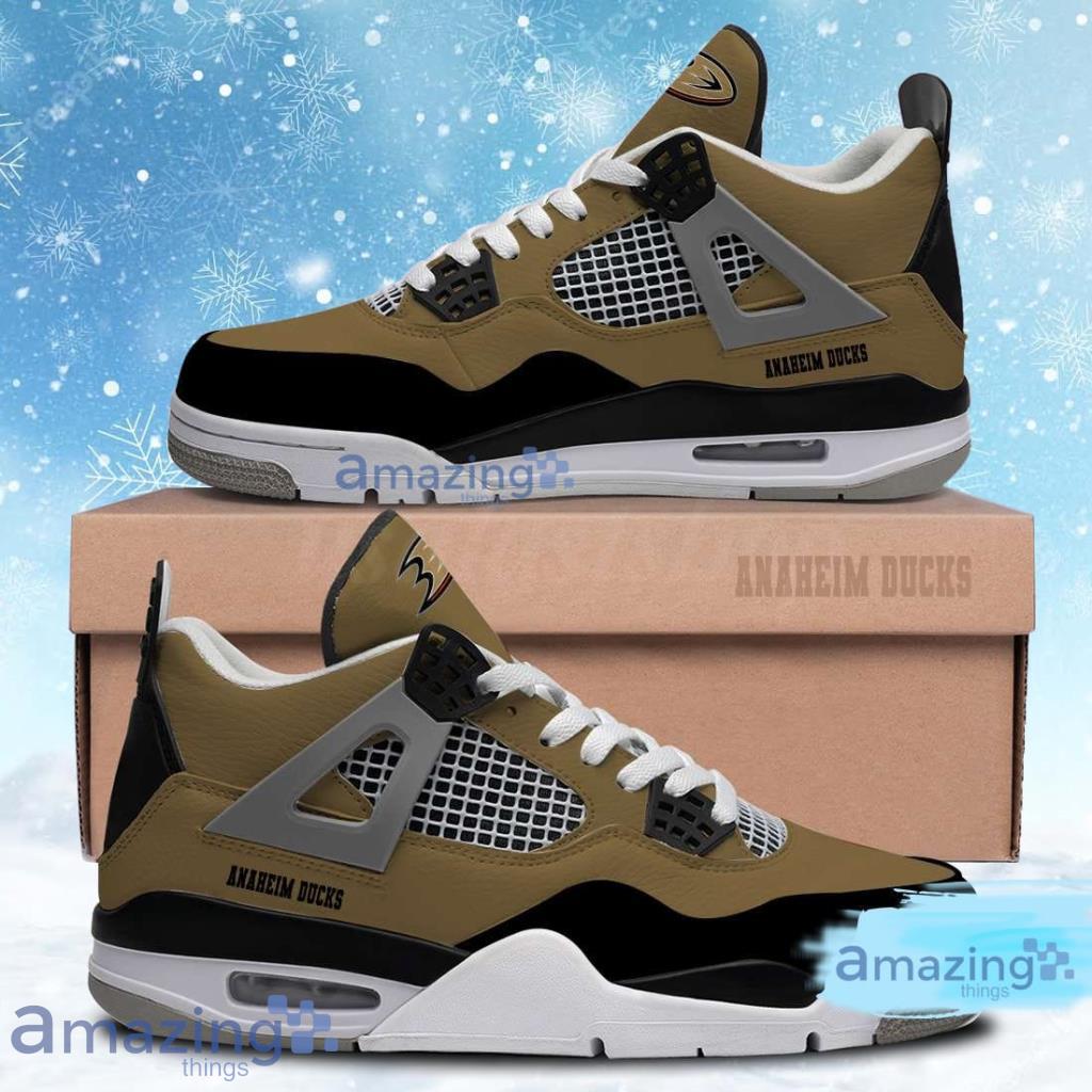 Anaheim Ducks Shoes NHL Air Jordan 4 Shoes Gifts For Men And Women Product Photo 1 Anaheim Ducks Shoes NHL Air Jordan 4 Shoes Gifts For Men And Women Product Photo 1