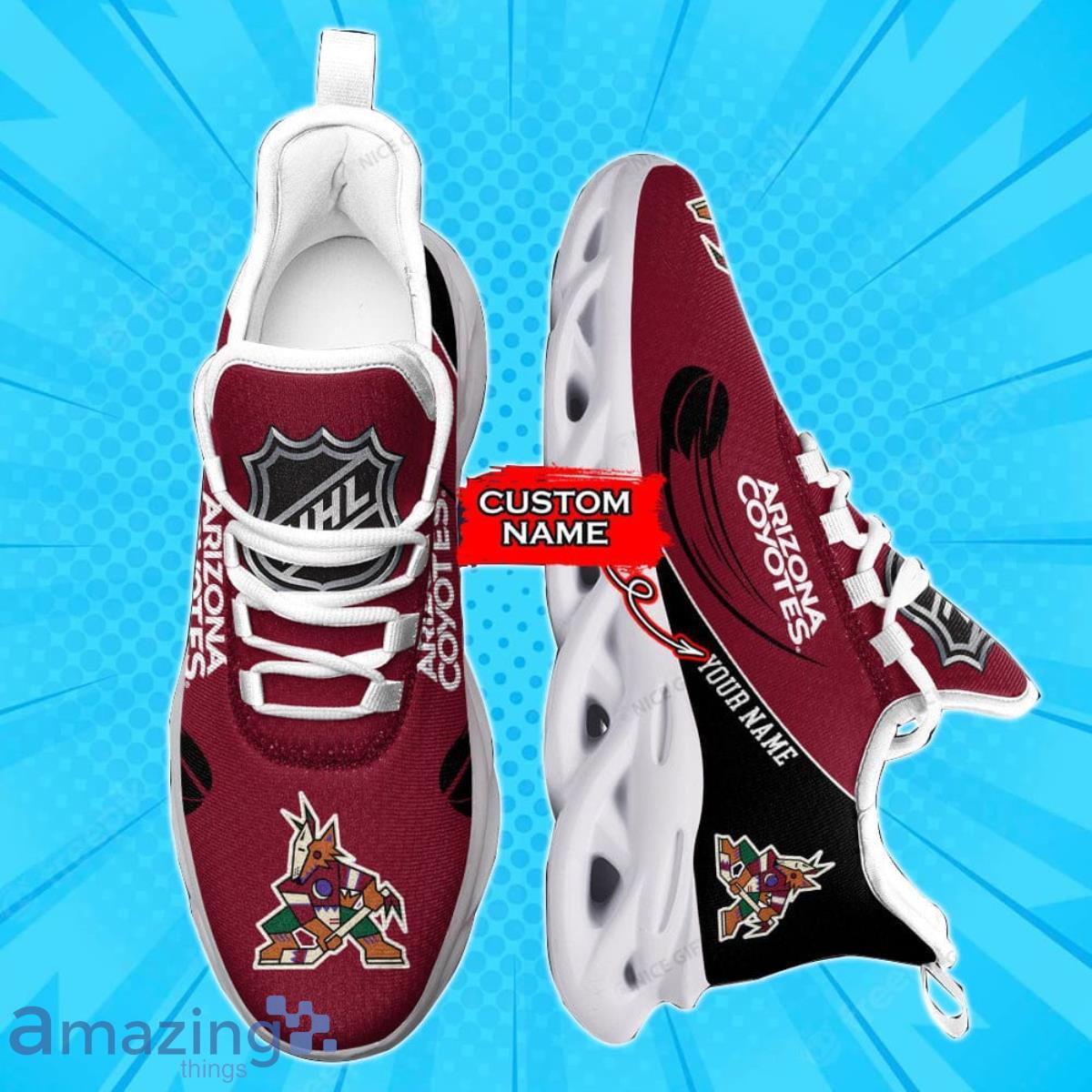 Arizona Coyotes Custom Name Max Soul Shoes Best Gift For Men And Women Product Photo 1