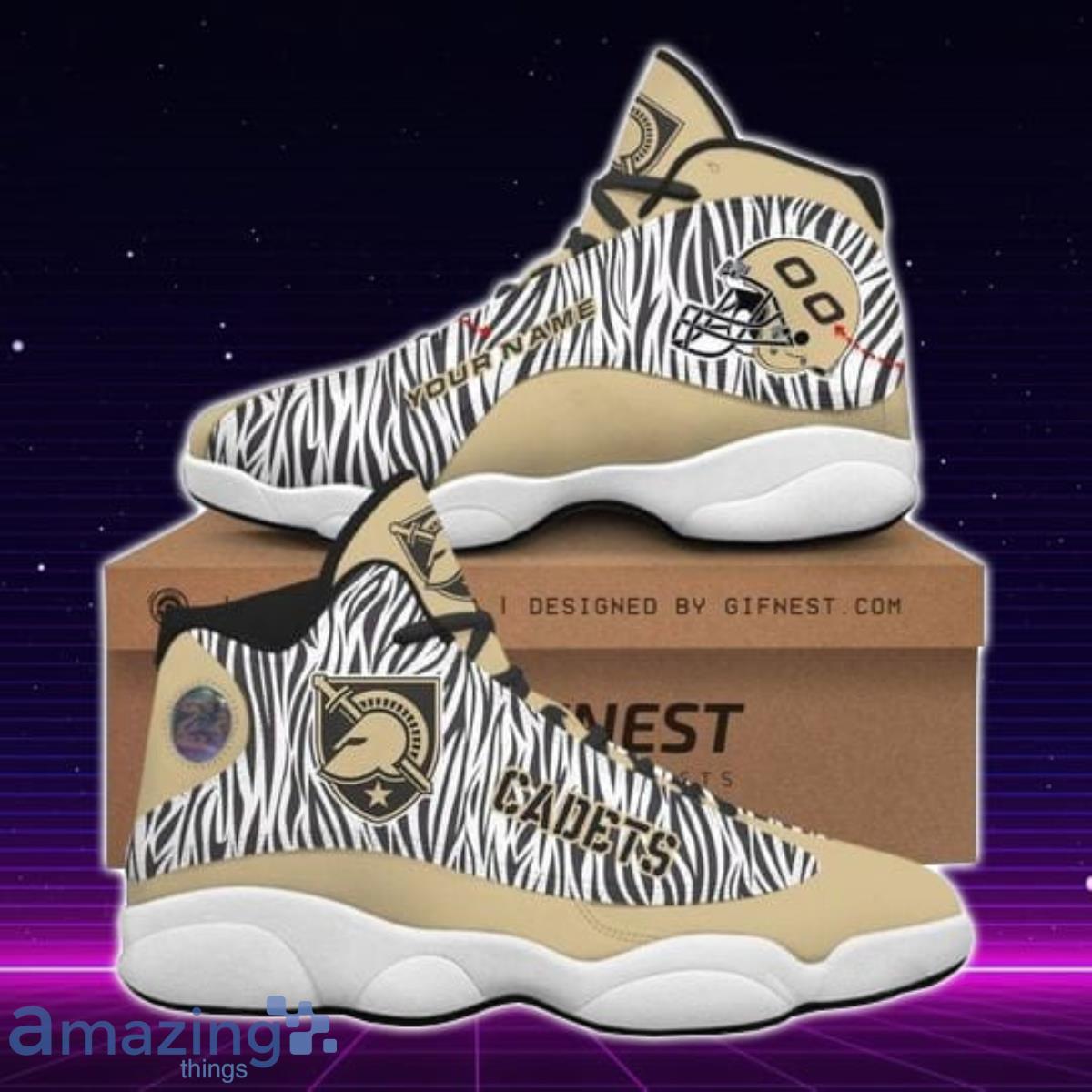 Army Black Knights Jordan 13 Sneakers Custom Name Special Gift For Men And Women Product Photo 1