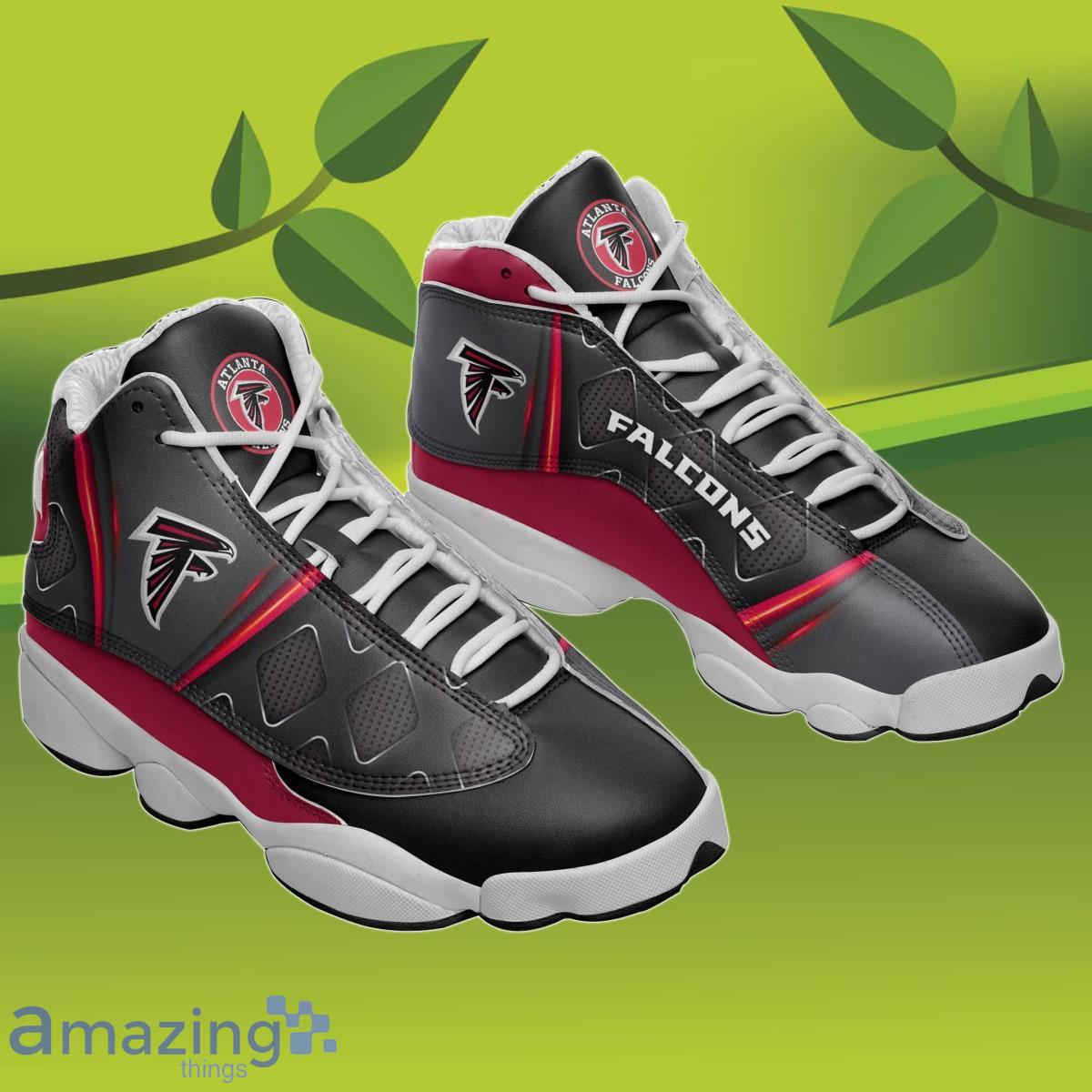 Atlanta Falcons Air Jordan 13 Sneakers Unique Gift For Men And Women image Atlanta Falcons Air Jordan 13 Sneakers Unique Gift For Men And Women Product Photo 2