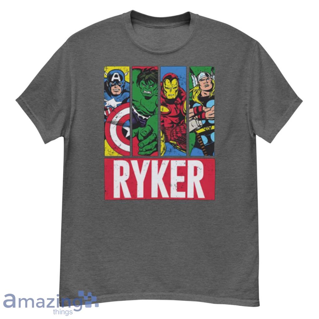 Avengers Vintage Superhero Birthday Gift For Son T-Shirt Product Photo 1