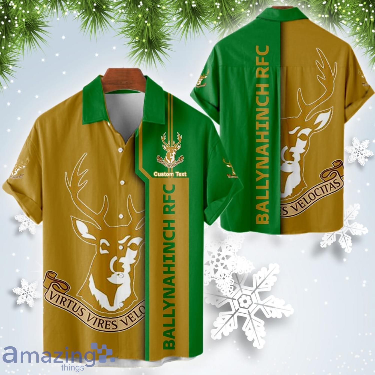 Ballynahinch RFC Short Sleeve Hawaiian Shirt Custom Name For Fans Product Photo 1