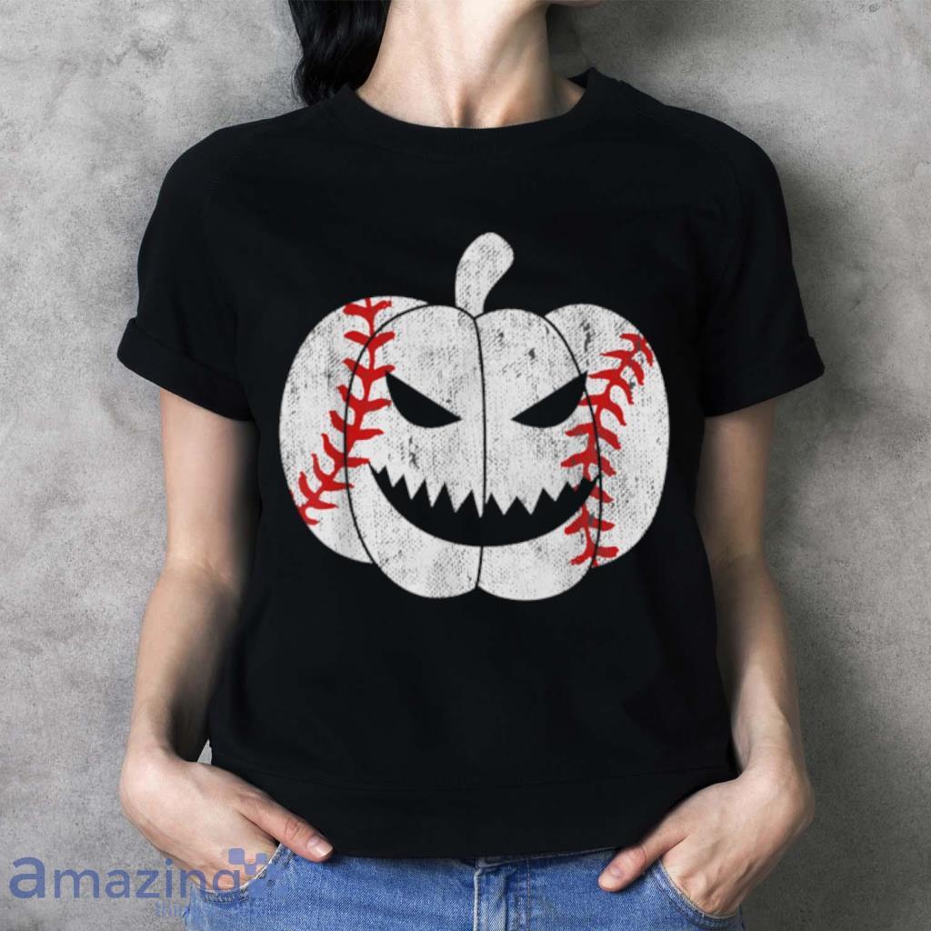 Voila Print Baseball Skeleton Halloween T-Shirt Unisex Shirt / 2XL