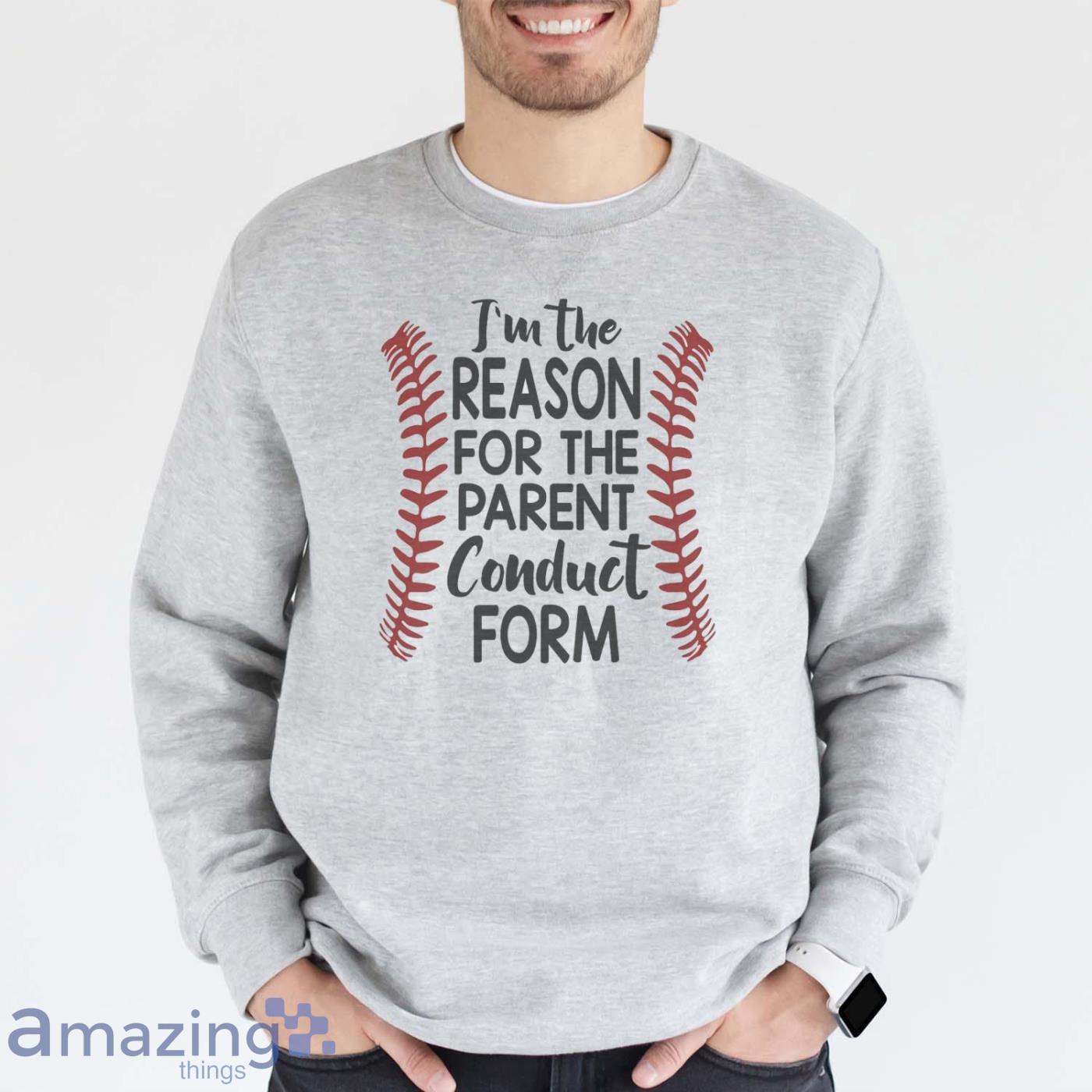 Baseball Player T-shirt Funny Saying Gift For Sports Lovers - Grey Sweatshirt