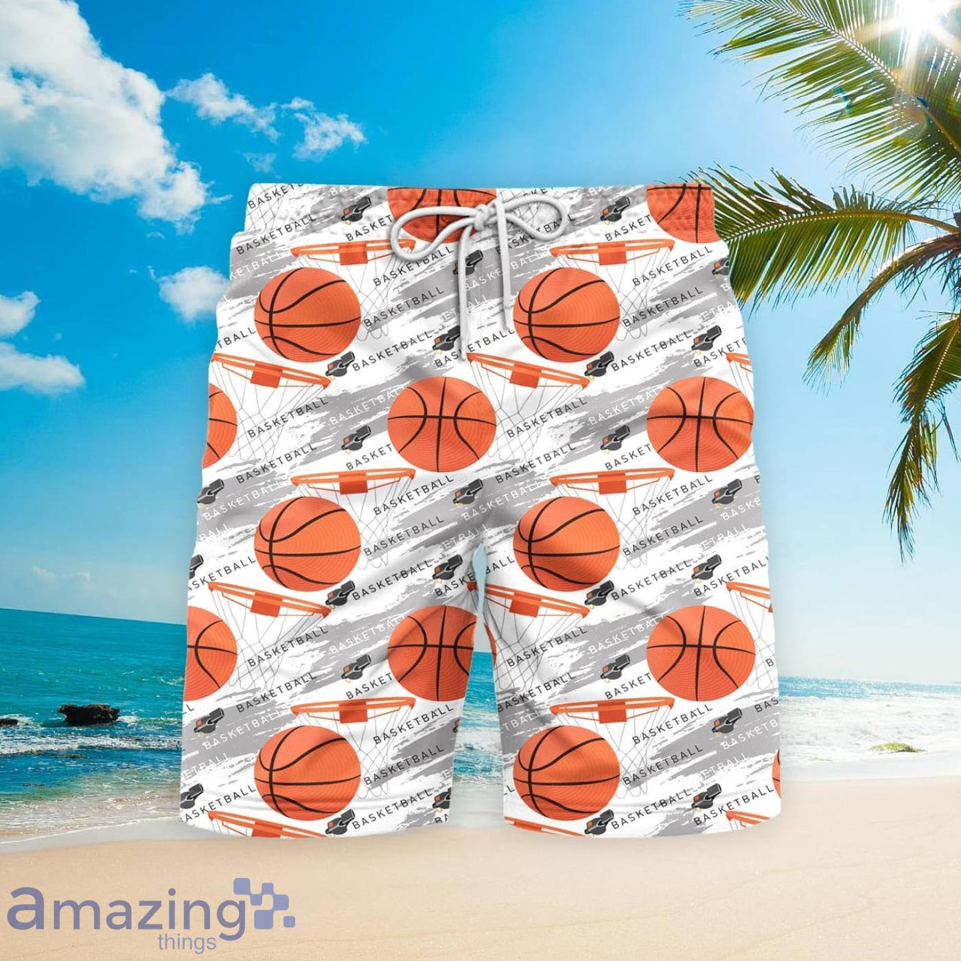 Basketball Lover Beach Short For Men Best Gift For Summer image Basketball Lover Beach Short For Men Best Gift For Summer Product Photo 2