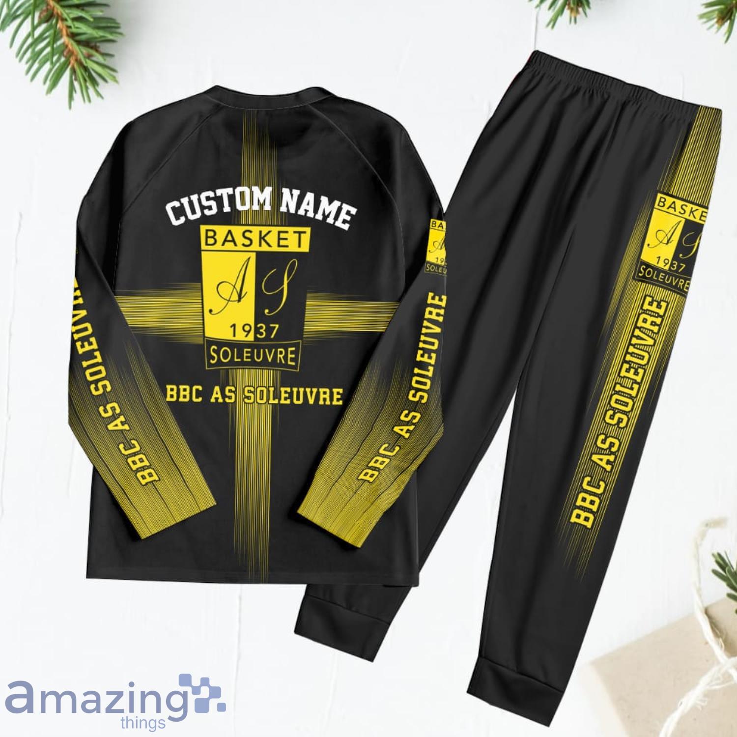 BBC AS Soleuvre Custom Name Pajamas Set Best Gift For Family image BBC AS Soleuvre Custom Name Pajamas Set Best Gift For Family Product Photo 3