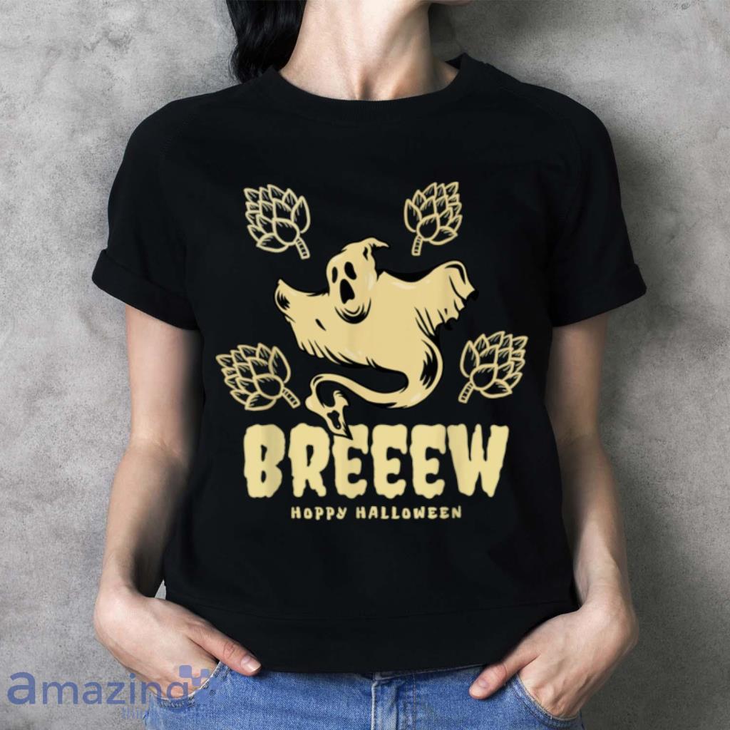 Beer Loving Halloween Ghost T Shirt image Beer Loving Halloween Ghost T Shirt Product Photo 3