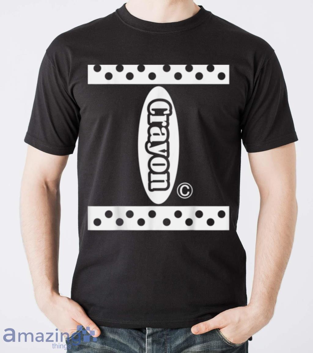 Black Crayon Box Halloween Costume Couple & Group & Team Tee T Shirt image Black Crayon Box Halloween Costume Couple & Group & Team Tee T Shirt Product Photo 5