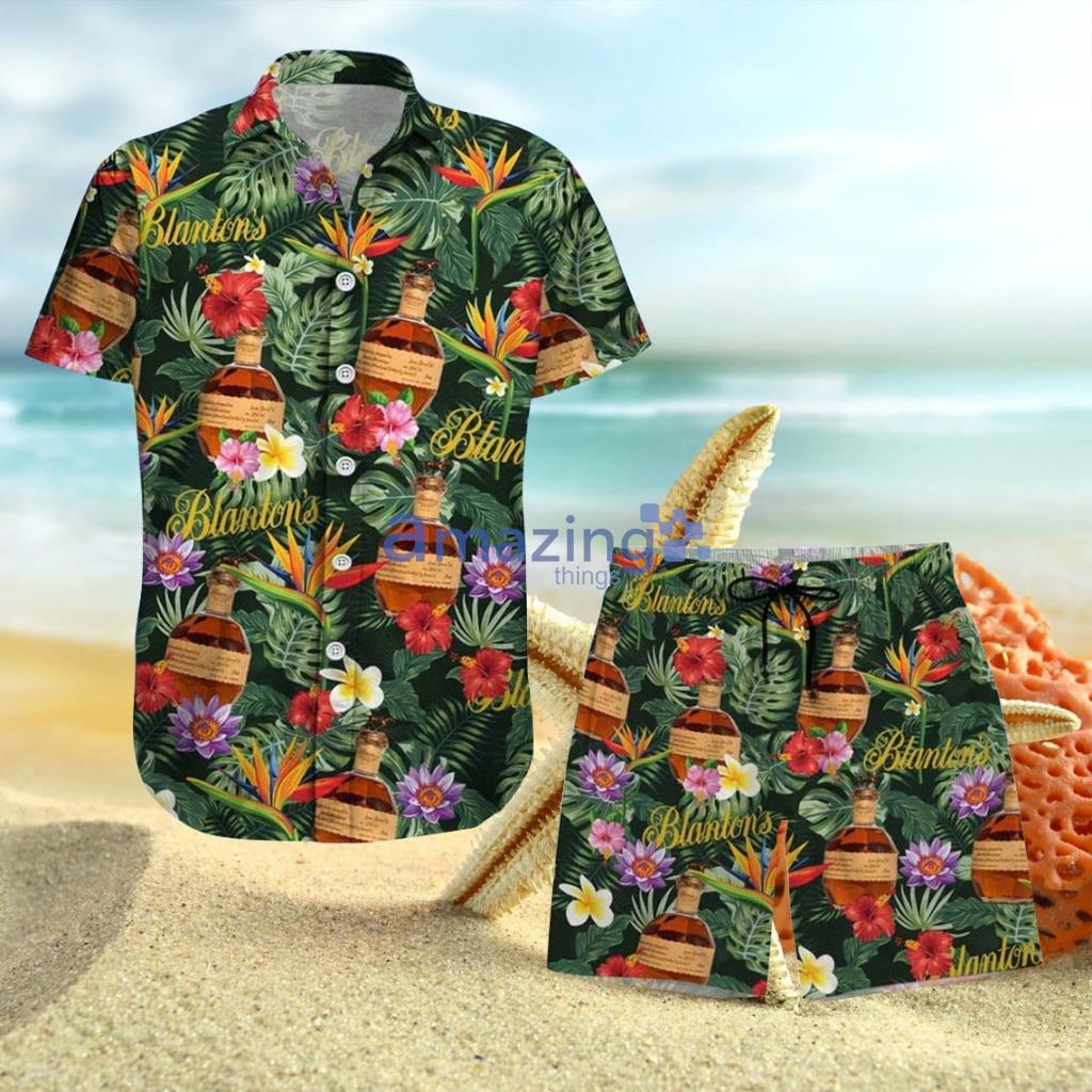 Blanton's Hawaiian Shirt And Short Gift For Men And Women image Blanton's Hawaiian Shirt And Short Gift For Men And Women Product Photo 1