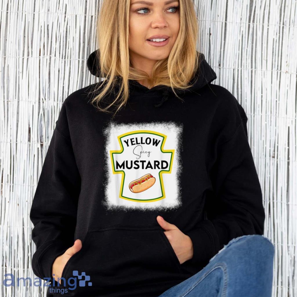 Yellow bleached online sweatshirt