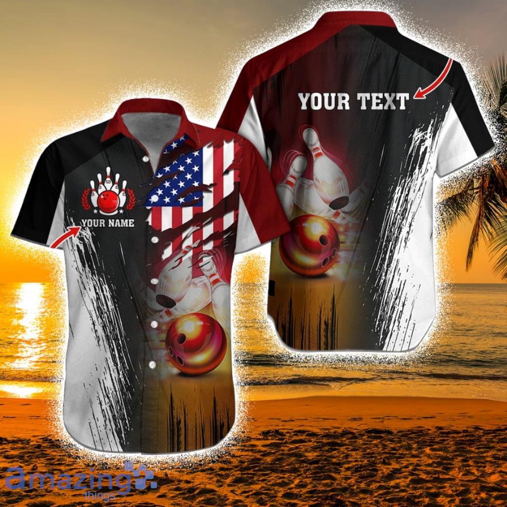  Personalized Bowling Shirts for Men, Custom Hawaiian