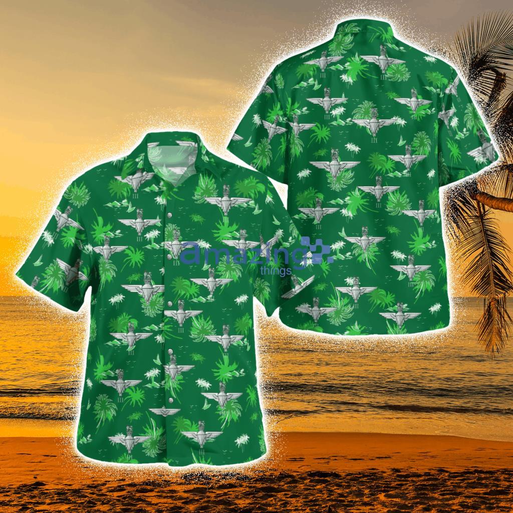 British Army, 3rd Battalion, Parachute Regiment (3 Para) Tropical Hawaiian Shirt Product Photo 1