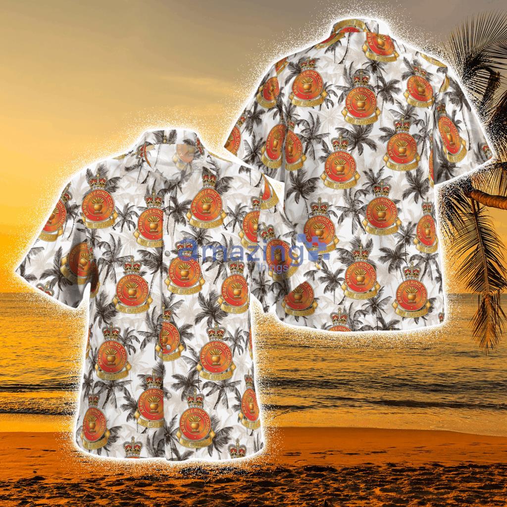 British Army, Army Catering Corps (Acc) Tropical Hawaiian Shirt Product Photo 1