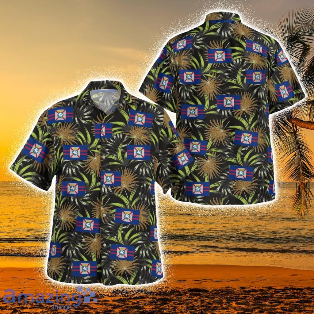 British Army, Duke Of Edinburgh's Royal Regiment Tropical Hawaiian Shirt Nlsi2510bg10 image British Army, Duke Of Edinburgh's Royal Regiment Tropical Hawaiian Shirt Nlsi2510bg10 Product Photo 1