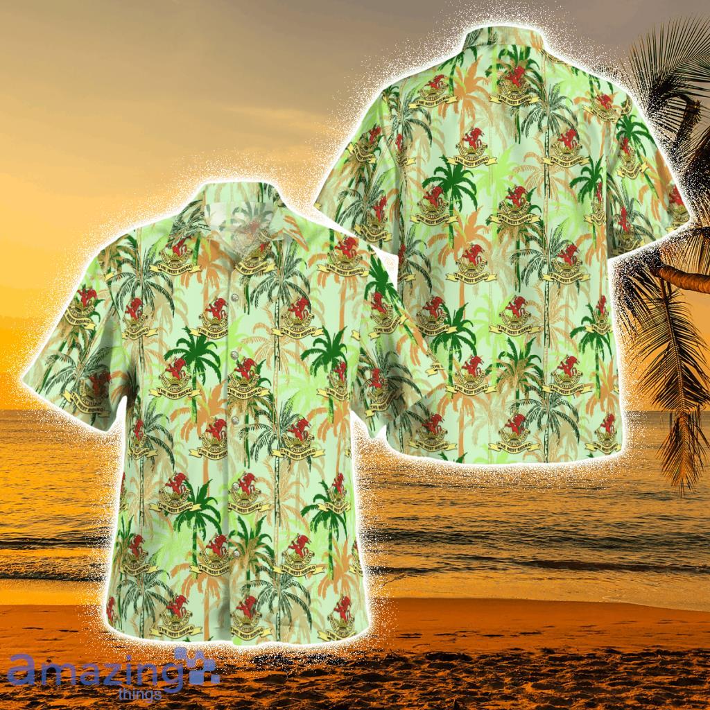 British Army, Duke Of Wellington's Regiment Tropical Hawaiian Shirt Trhh1208bg10 Product Photo 1
