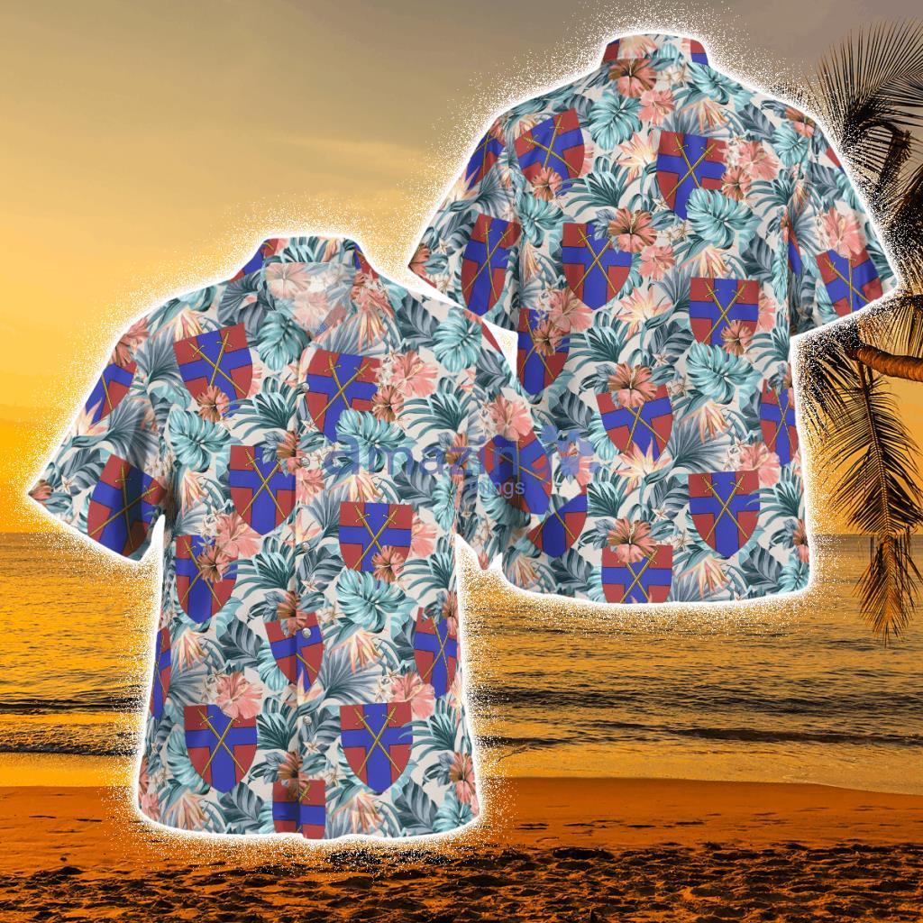 British Army Of The Rhine Tropical Hawaiian Shirt Product Photo 1