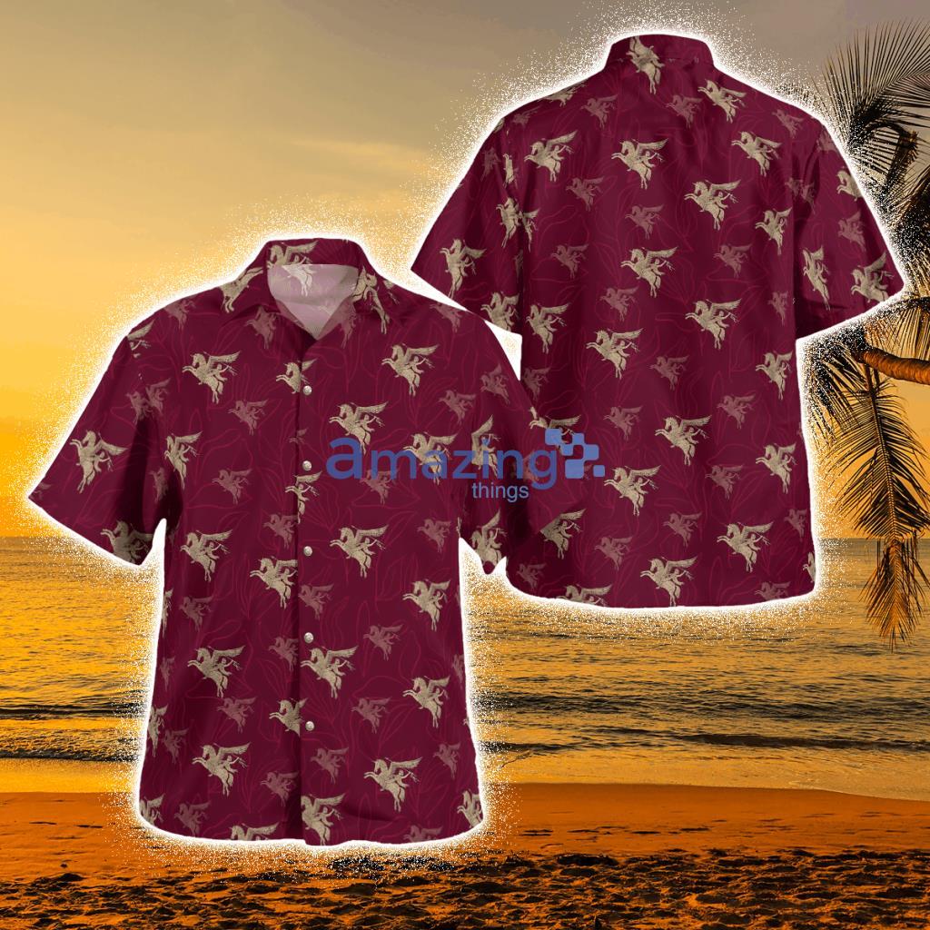 British Army Paras Airborne Forces Pegasus Tropical Hawaiian Shirt Product Photo 1