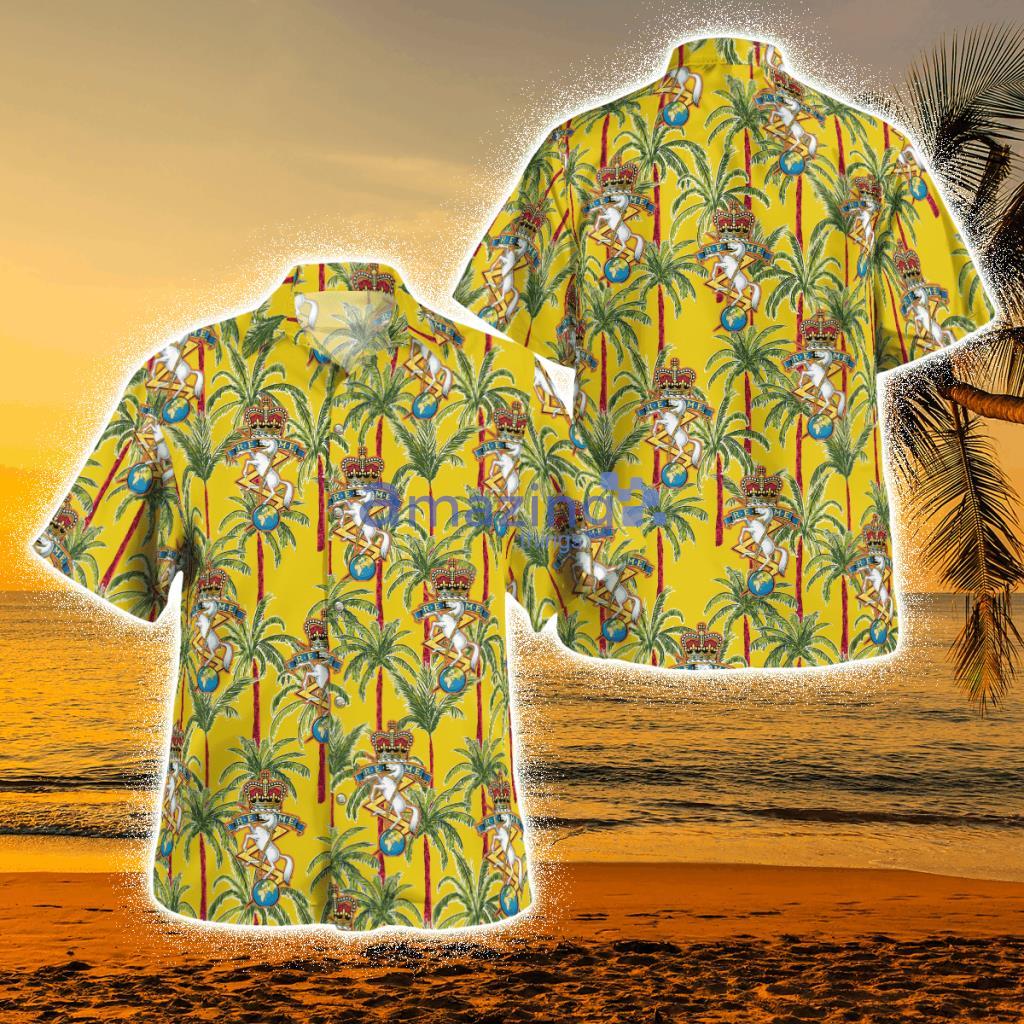 British Army, Royal Electrical And Mechanical Engineers (Reme) Tropical Hawaiian Shirt Product Photo 1