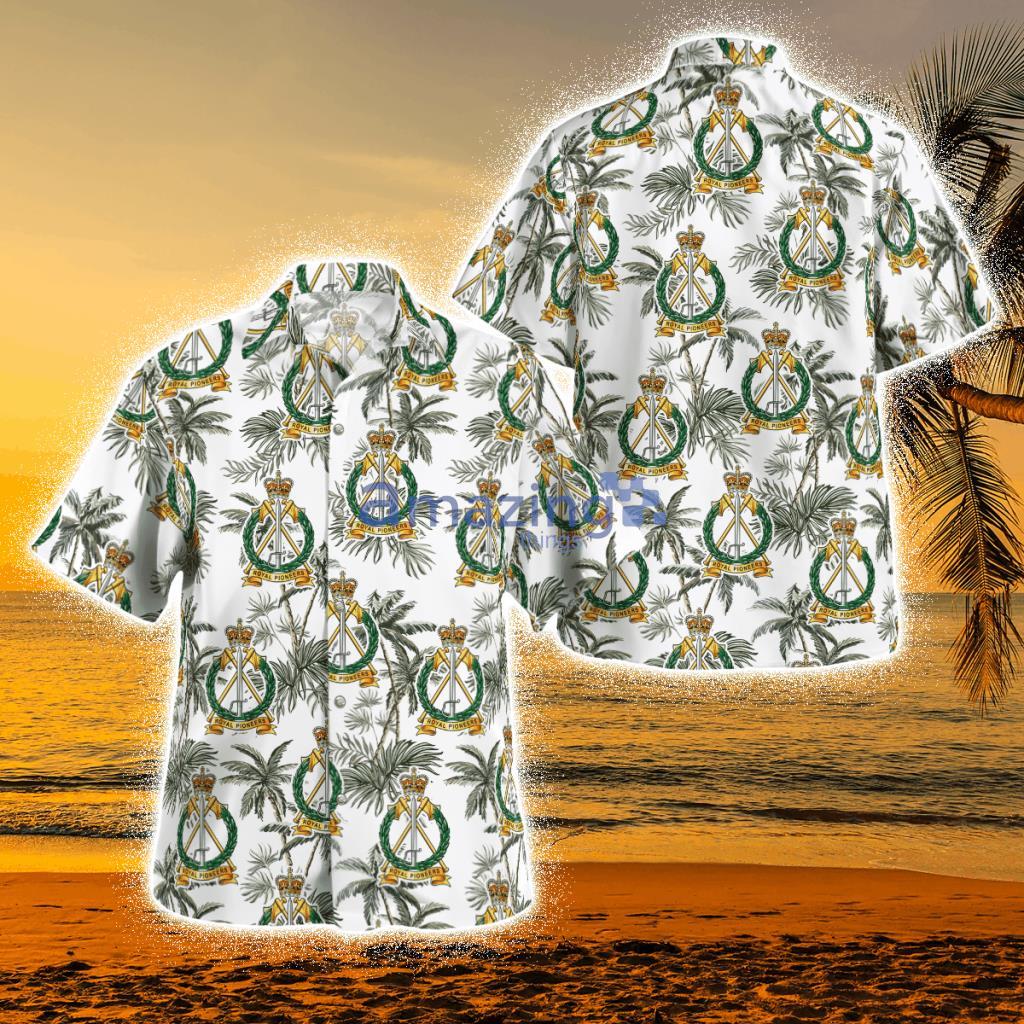 British Army, Royal Pioneer Corps Tropical Hawaiian Shirt Product Photo 1
