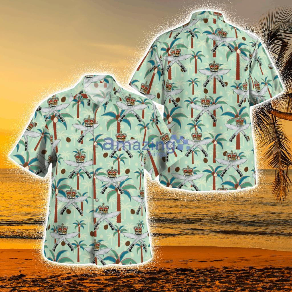 British Army, The Royal Gurkha Rifles (Rgr) Tropical Hawaiian Shirt Product Photo 1