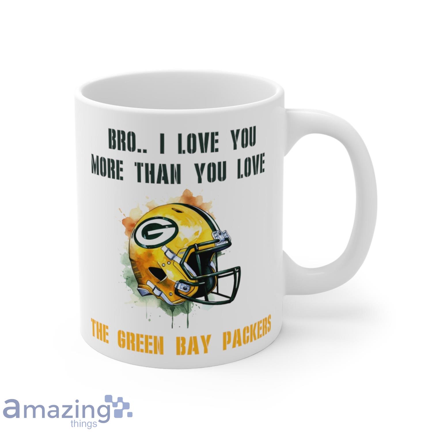 Black Green Bay Packers 11oz. Personalized Mug