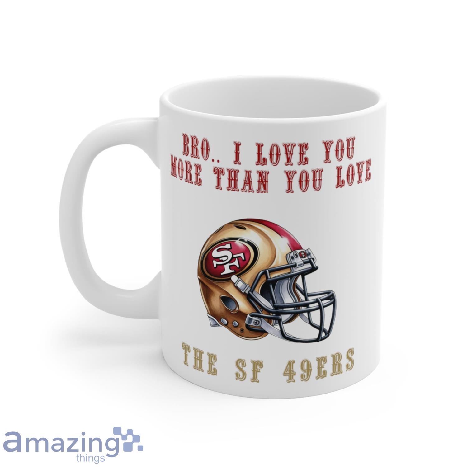 Black San Francisco 49ers 11oz. Personalized Mug