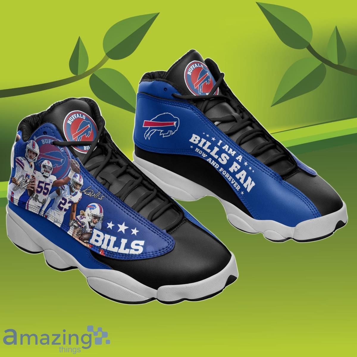 Buffalo Bills Air Jordan 13 Sneakers Style Gift For Men And Women image Buffalo Bills Air Jordan 13 Sneakers Style Gift For Men And Women Product Photo 2