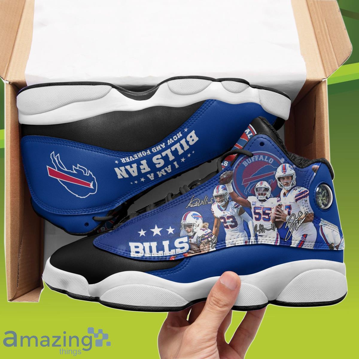 Buffalo Bills Edition Air Jordan 13 Sneakers Style Gift For Men And Women