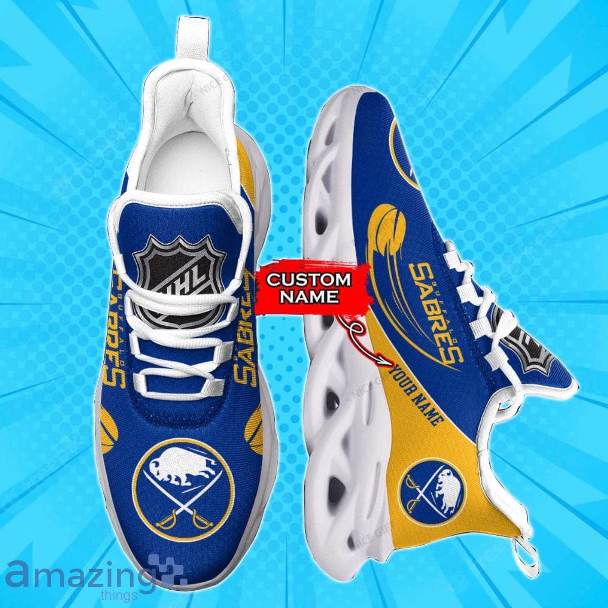 Buffalo Sabres Custom Name Max Soul Shoes Best Gift For Men And Women image Buffalo Sabres Custom Name Max Soul Shoes Best Gift For Men And Women Product Photo 3