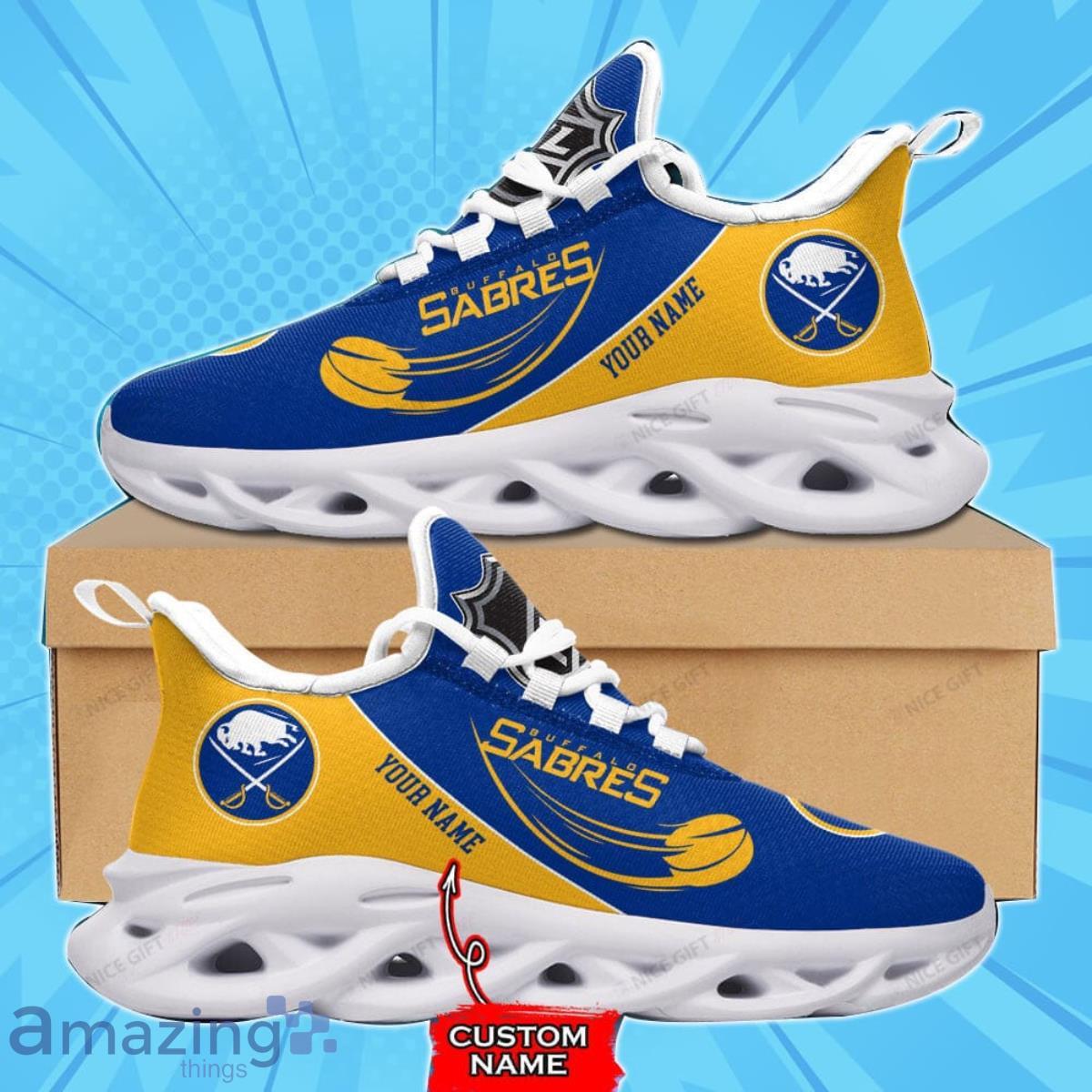 Buffalo Sabres Custom Name Max Soul Shoes Best Gift For Men And Women Product Photo 1 Buffalo Sabres Custom Name Max Soul Shoes Best Gift For Men And Women Product Photo 1