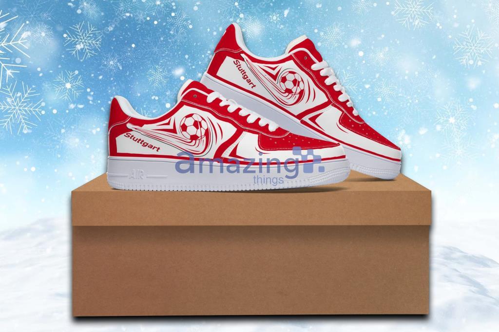 Bundesliga VfB Stuttgart Air Force Shoes Gift For Fans Product Photo 1 Bundesliga VfB Stuttgart Air Force Shoes Gift For Fans Product Photo 1