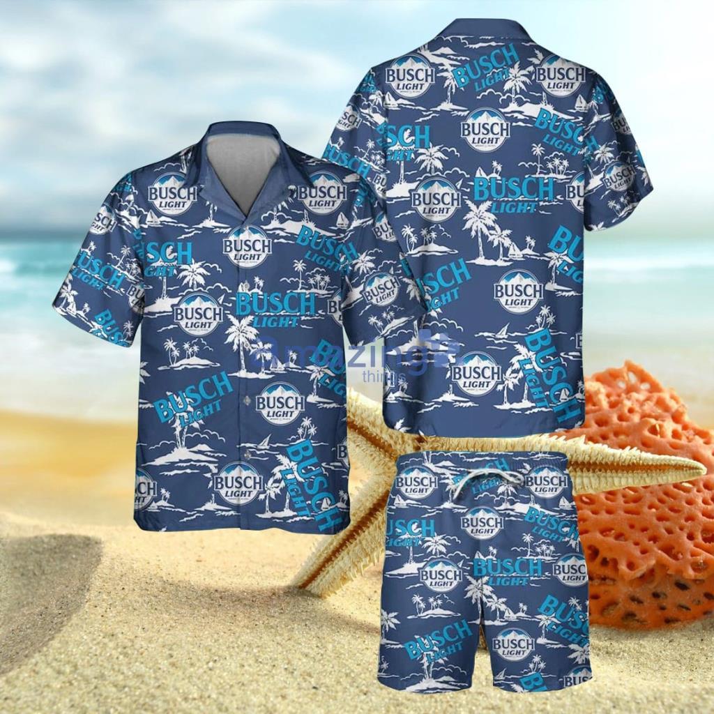 Busch Light Hawaiian Shirt For Summer And Short Gift For Men And Women Product Photo 1 Busch Light Hawaiian Shirt For Summer And Short Gift For Men And Women Product Photo 1