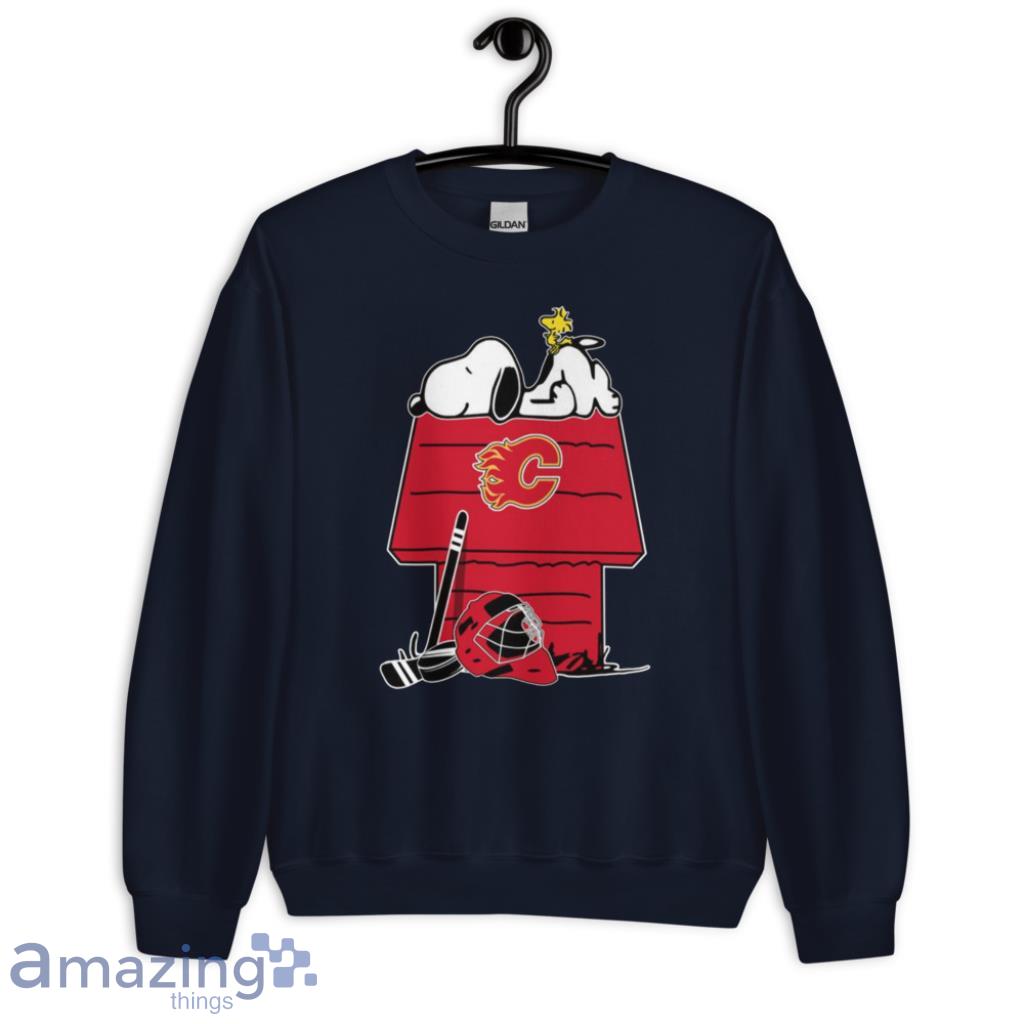 Calgary Flames Snoopy Christmas sweater, hoodie, sweater, long sleeve and  tank top
