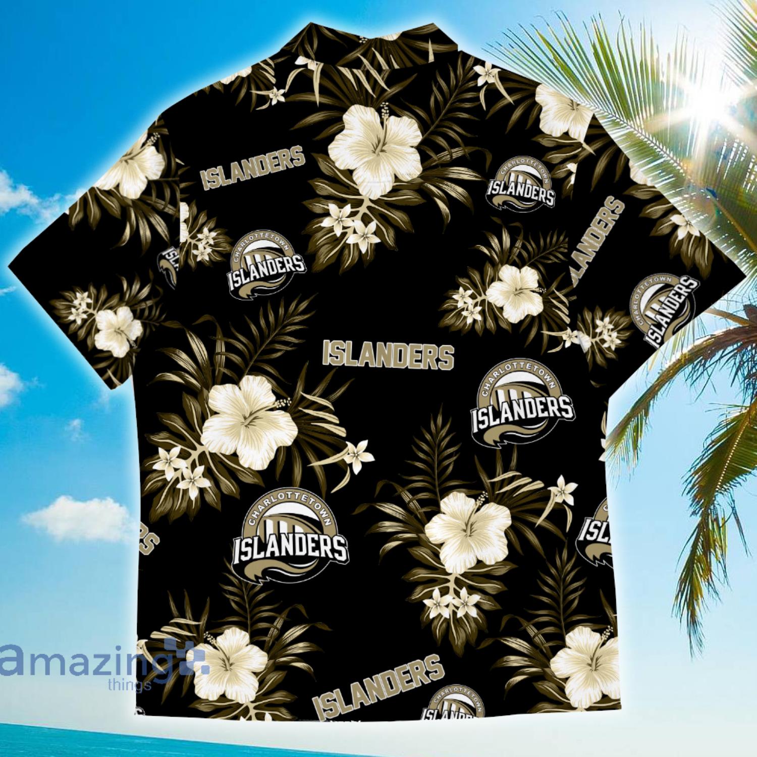 Charlottetown Islanders Sport Hibiscus Lover Tropical Hawaiian Shirt For Men And Women Product Photo 1