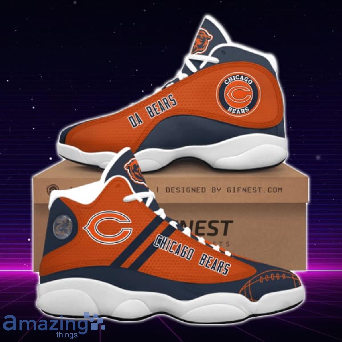 Chicago Bears Air Jordan 13 Sneakers Best Gift For Men And Women Product Photo 1