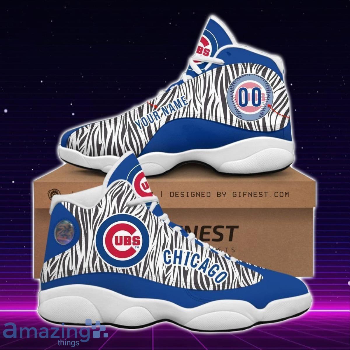 Chicago Cubs Air Jordan 13 Sneakers Custom Name Special Gift For Men And  Women
