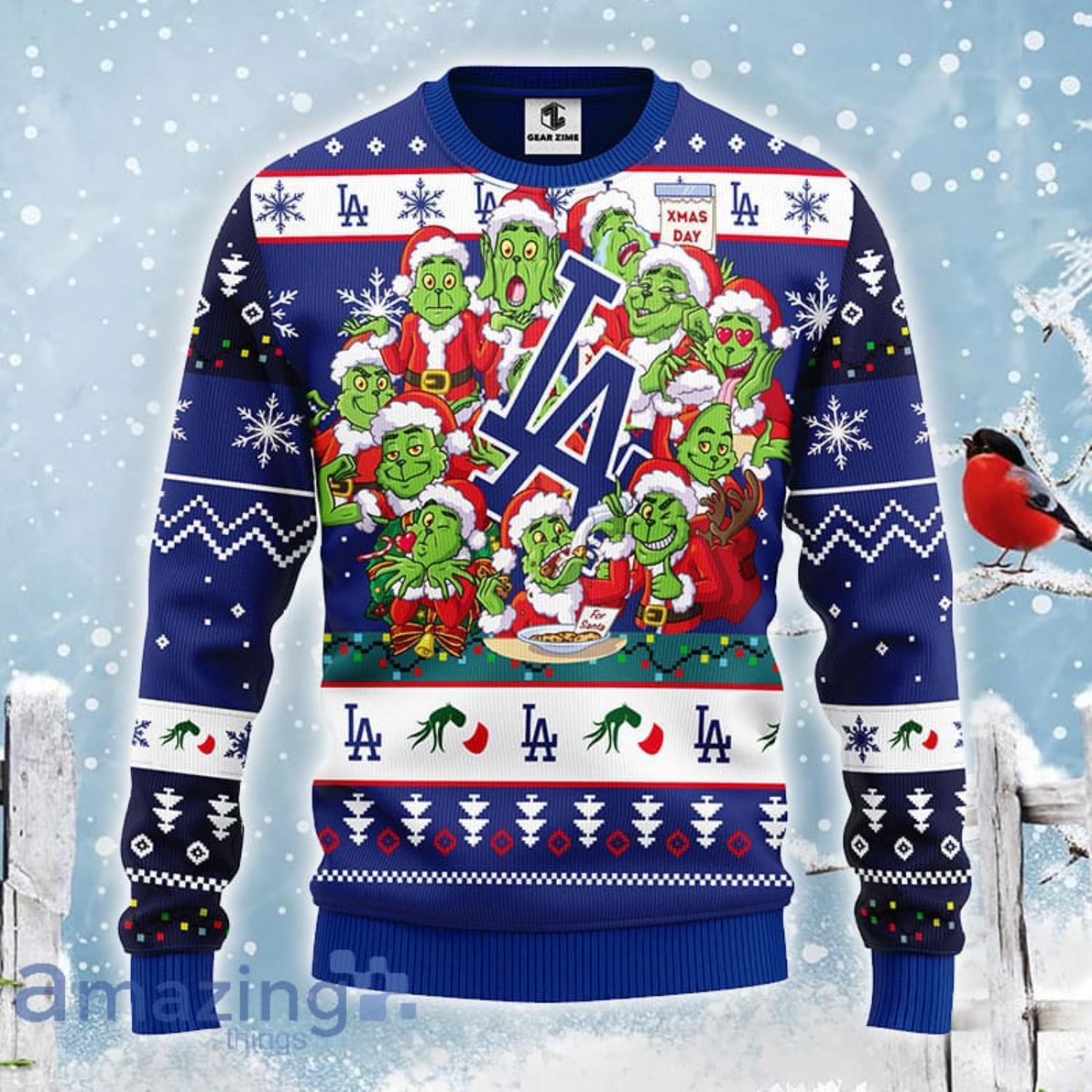 Los Angeles Dodgers Ugly Christmas Sweater