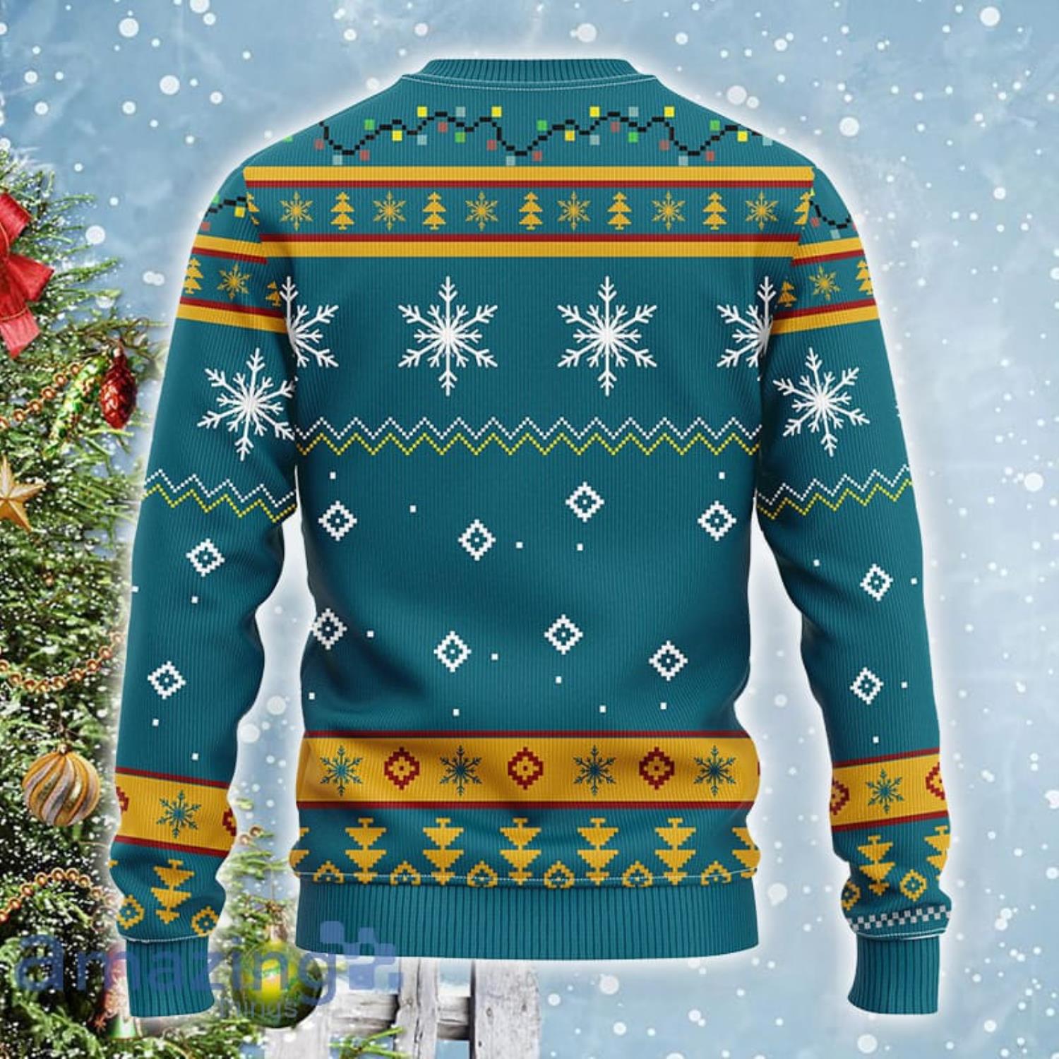 NFL Jacksonville Jaguars Ugly Christmas Sweater Grinch Show Your Team  Spirit - The Clothes You'll Ever Need