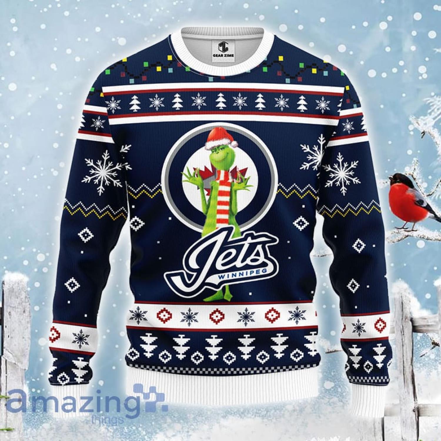 NHL, Sweaters, Nhl Winnipeg Jets Hockey Ugly Christmas Sweater