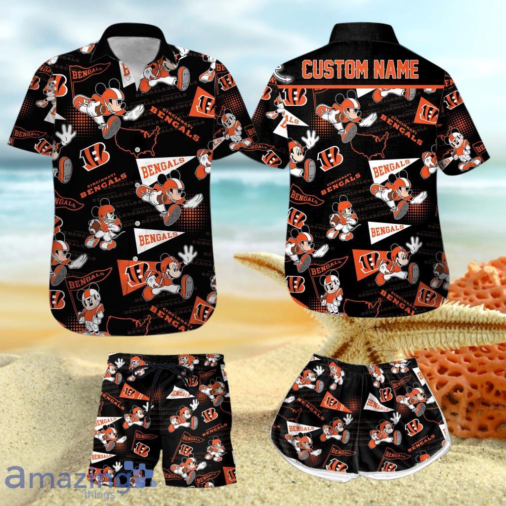 Cincinnati Bengals 3D Personalized Hawaii Shirt And Shorts Combo Hawaii 01  Gift For Men And Women