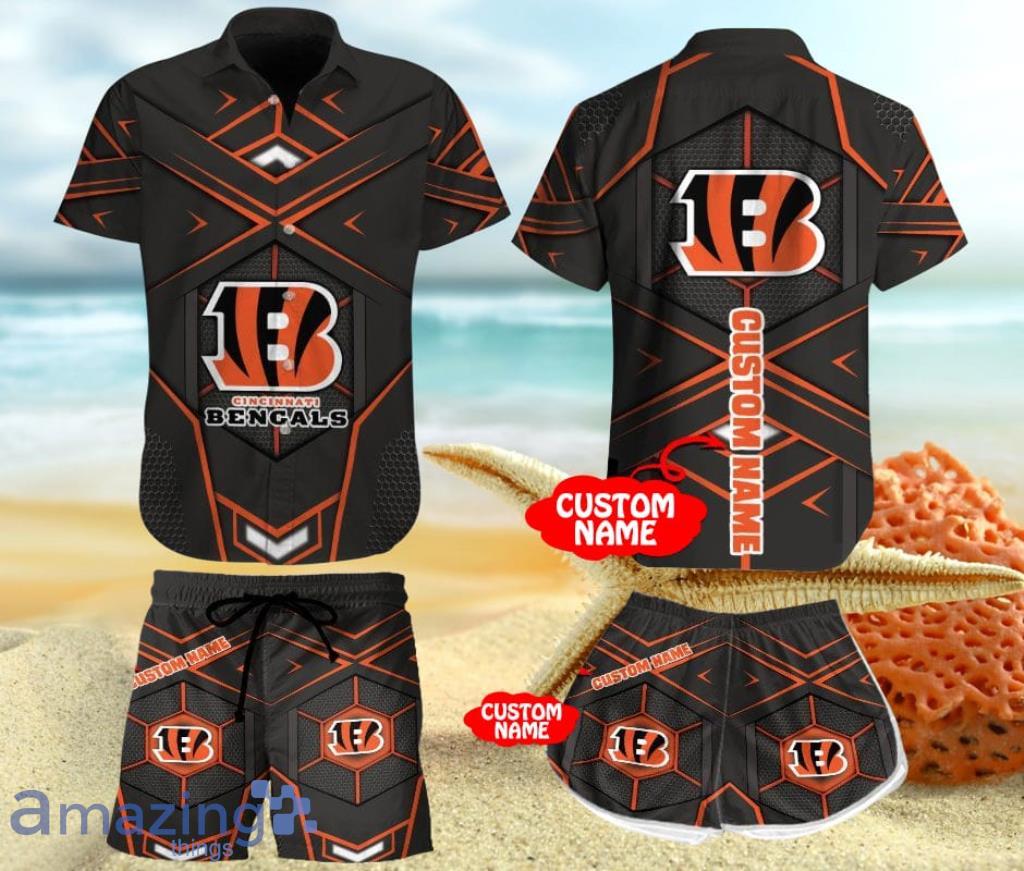 Cincinnati Bengals 3D Personalized Hawaii Shirt And Shorts Combo Hawaii 01  Gift For Men And Women