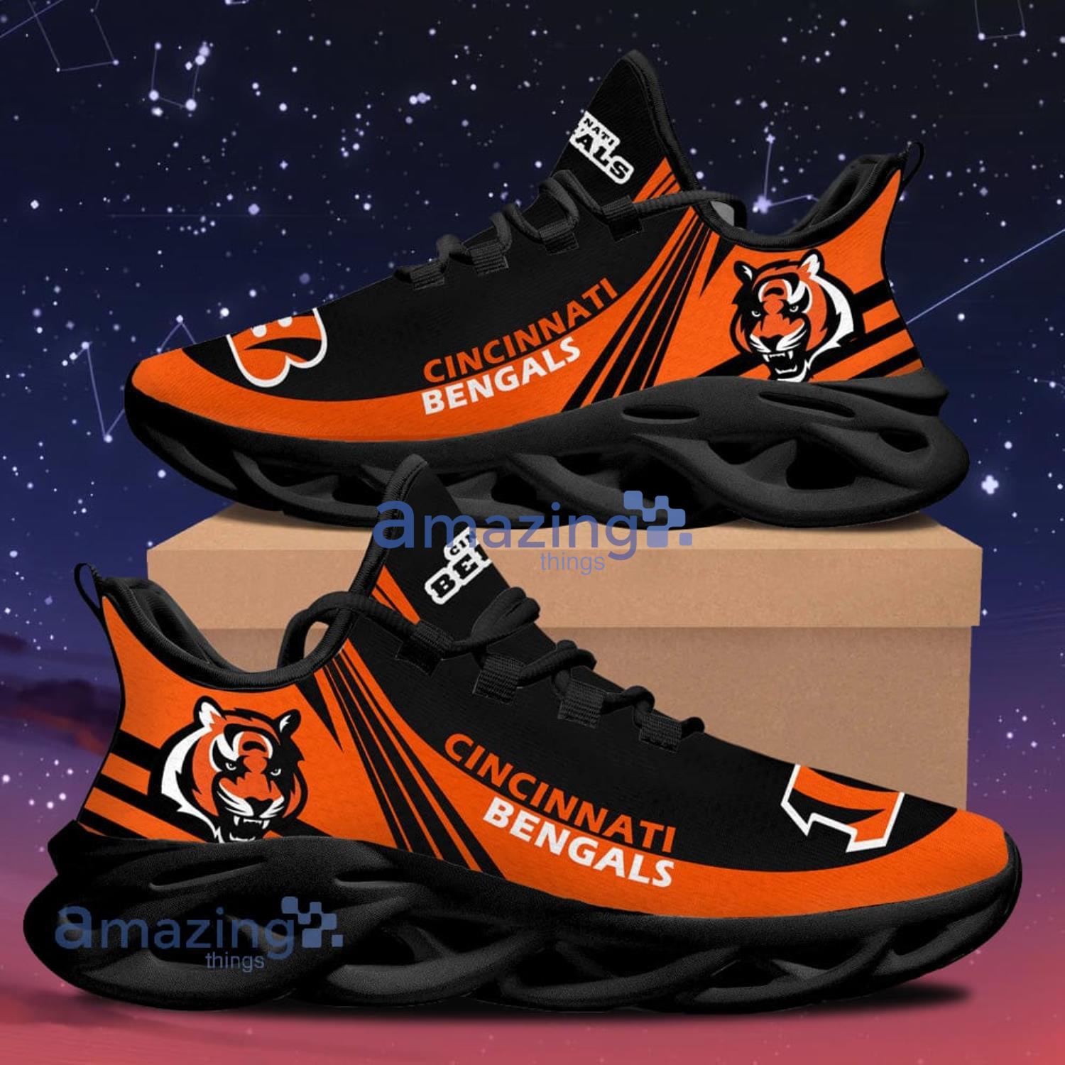 Cincinnati Bengals New Trend Max Soul Shoes Running Sneakers Product Photo 1